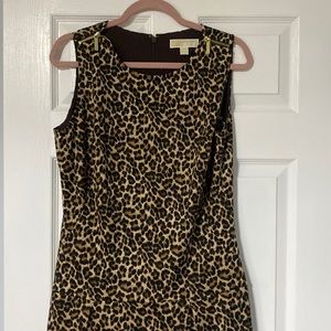 Michael Kors Leopard Dress Size 12